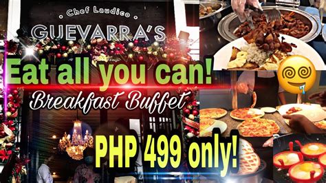 Guevarra's Breakfast Buffet.